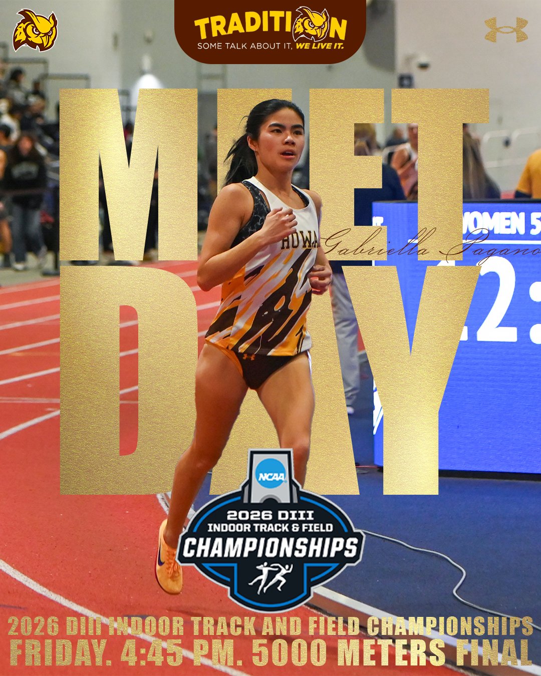 Meet day: 2026 DIII Indoor Championships