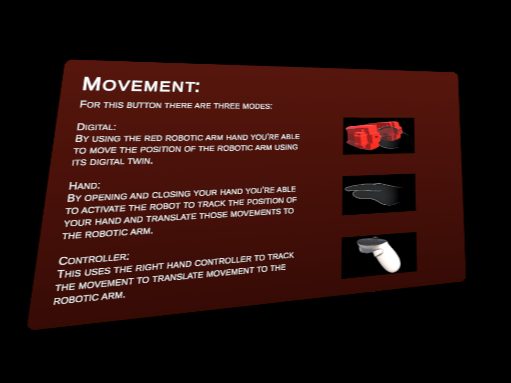 VR Robotic Arm Control detail