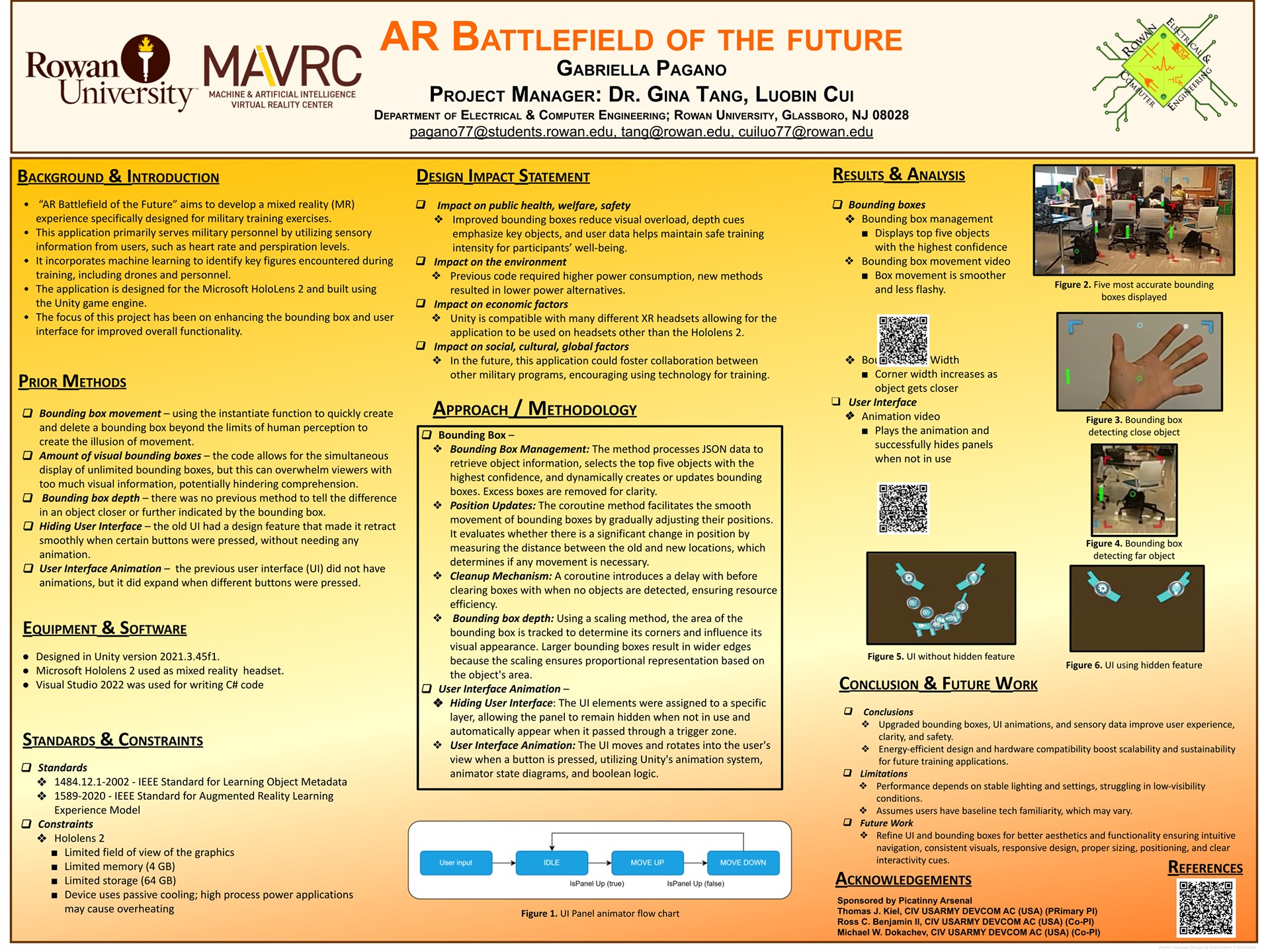 AR Battlefield of the Future: research poster