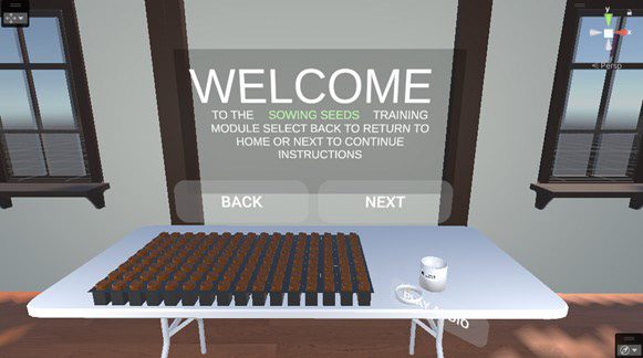 Greens Do Good VR Training detail