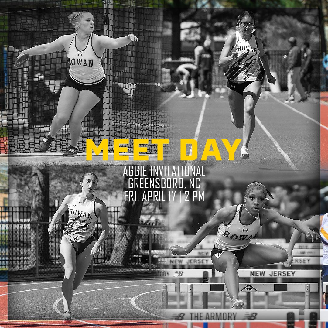 Rowan track and field graphic