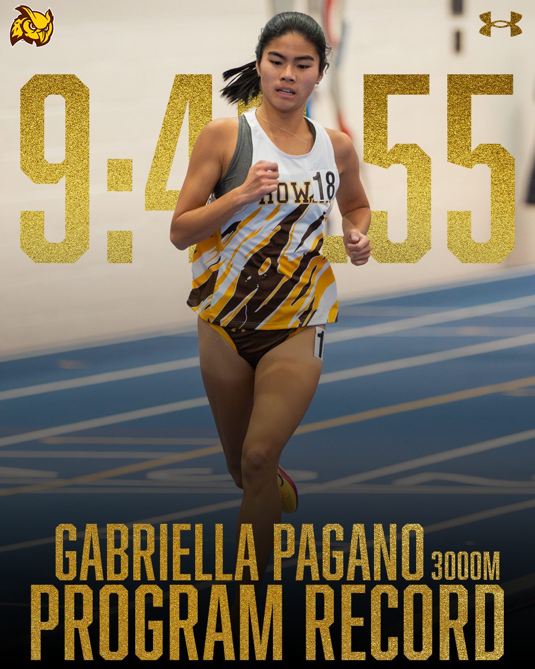 Program record: 3000m