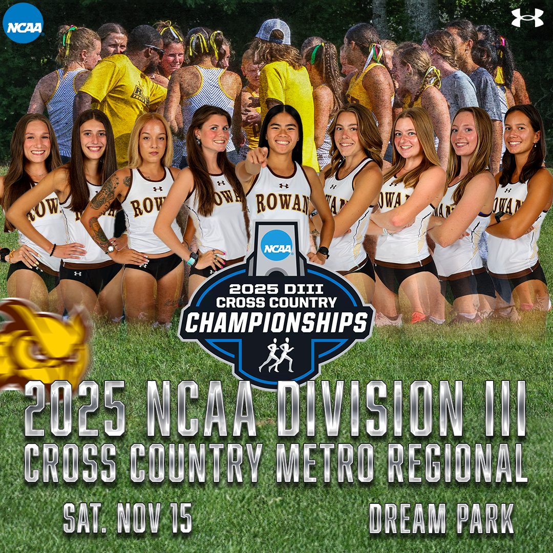 Rowan track and field graphic