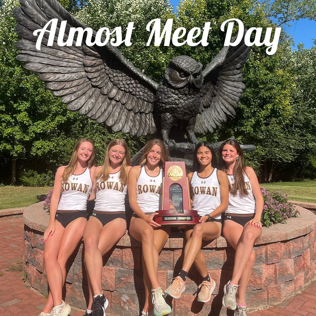 Rowan track and field graphic