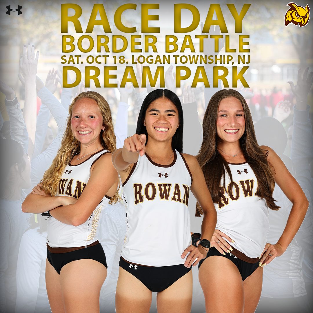 Rowan track and field graphic