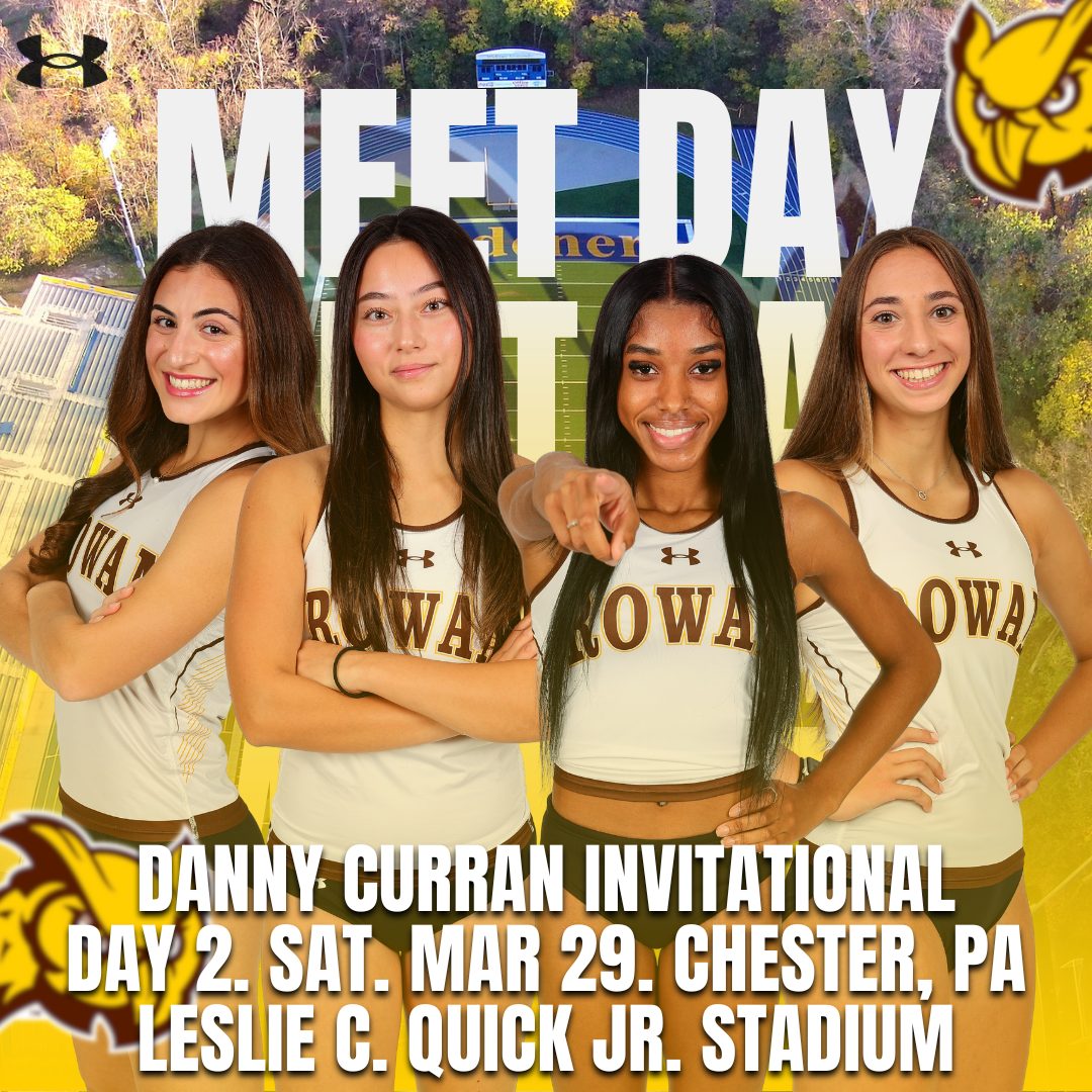 Rowan track and field graphic