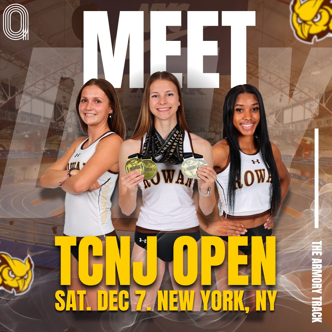 Rowan track and field graphic