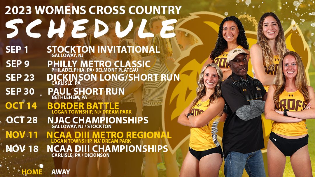 Rowan track and field graphic