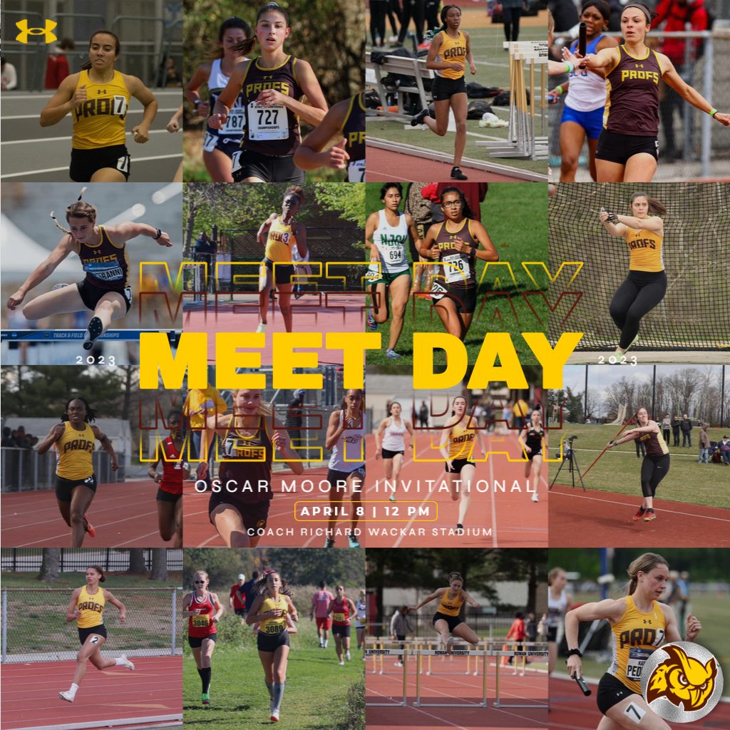 Rowan track and field graphic